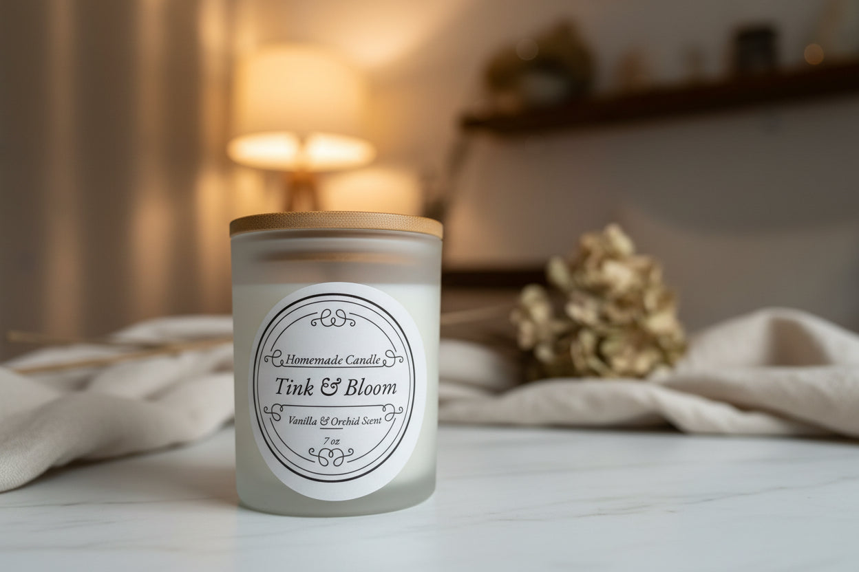 Vanilla & Orchid Soy Candle